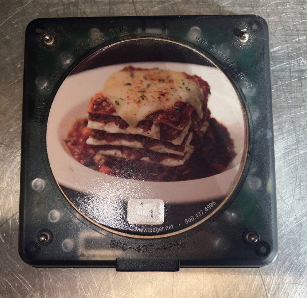 Coaster Call Guest Pager By Long Range Systems Inc.￼