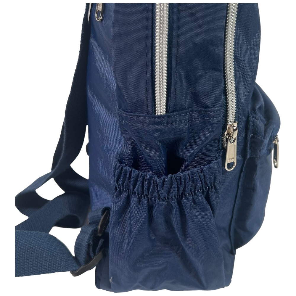 SAVERRY Lightweight Small Daypack Hiking Nylon Backpack Blue Multi Pockets