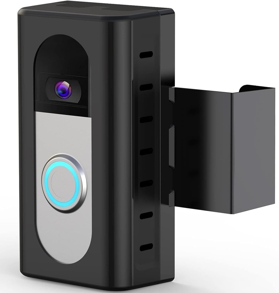 Secure Adjustable Doorbell Mount - Compatible with Ring & Blink Video Devices
