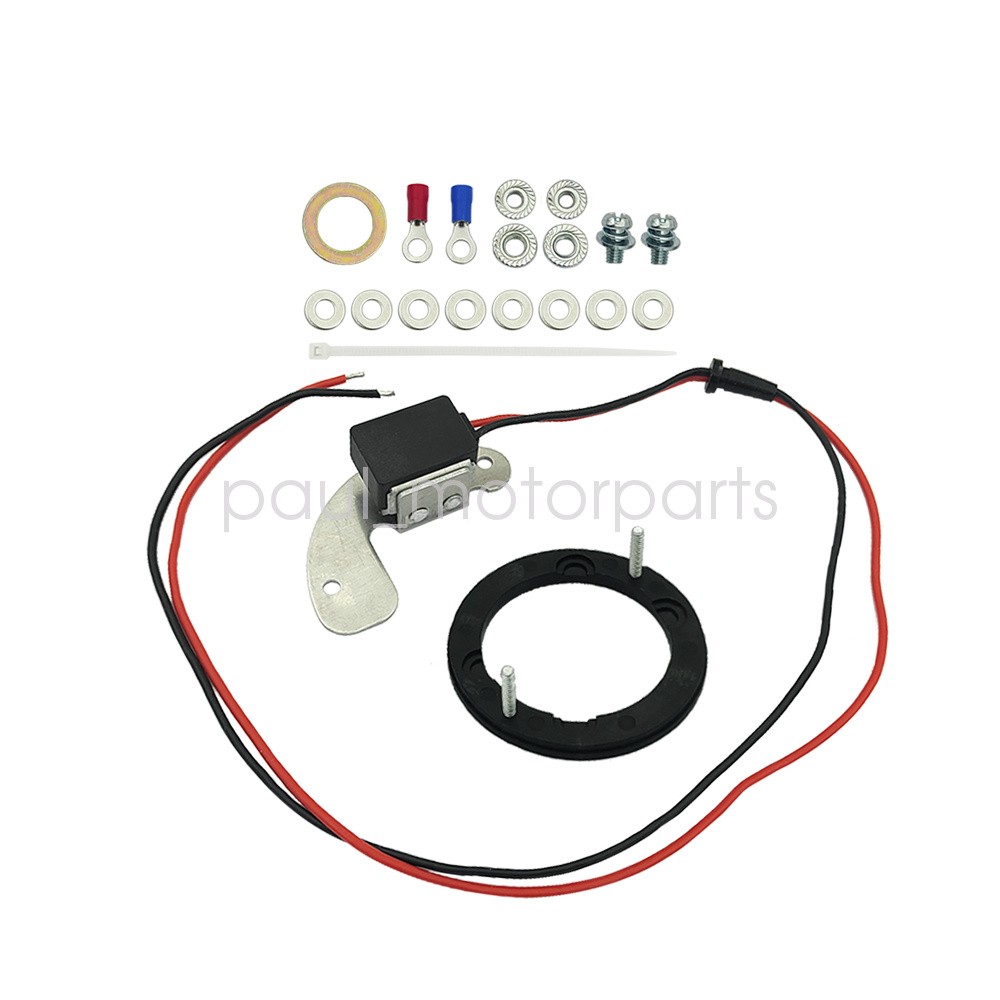 Fit Pertronix 1181 Ignitor Electronic Ignition Conversion Kit For Delco 8 Cylind