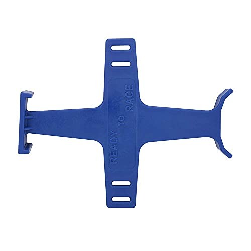 Universal Motorcycle Fork Guard Suspension Support Brace Transportation blue