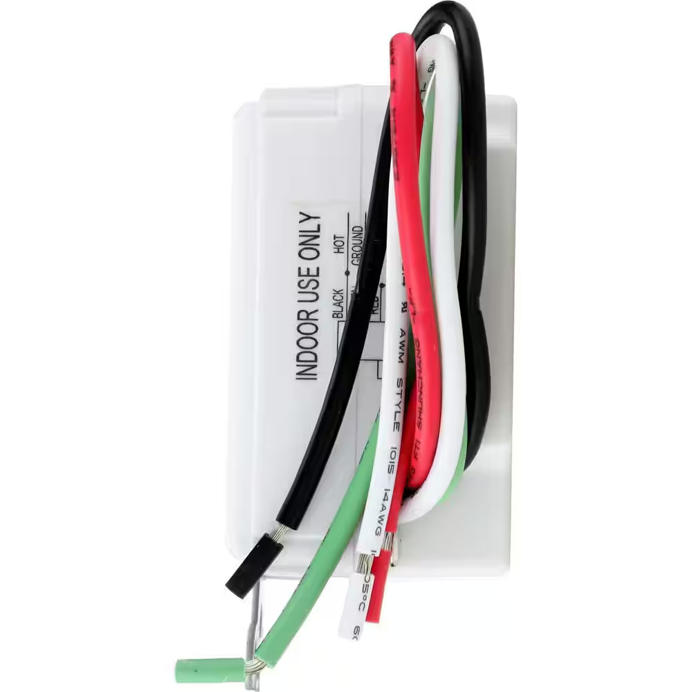 Electric 60 Min In-Wall Countdown Timer - White