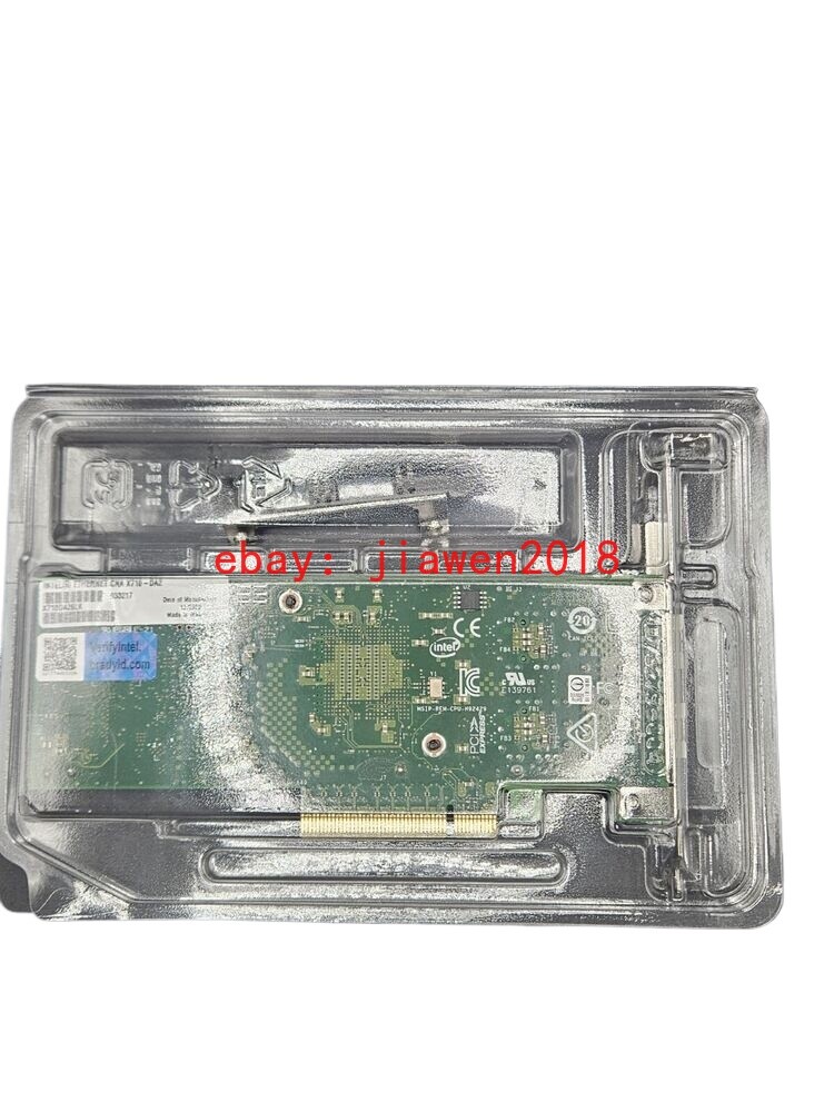 X710-DA2 Genuine INTEL Ethernet Converged Network Adapter X710DA2 Both brackets