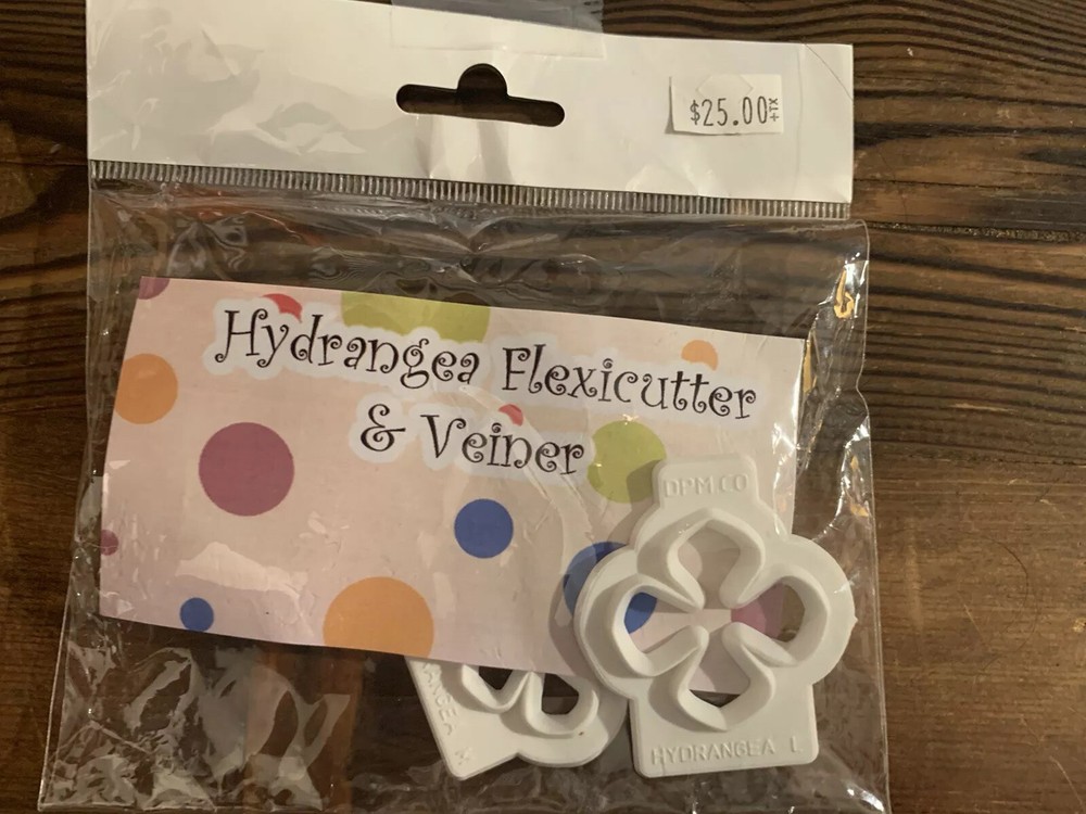 Hydranea Flexicutter & Veiner Flowers White Small New