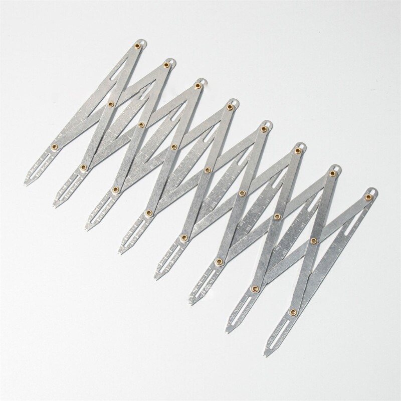 Expanding Button Guide Equal Space Divider Expandable Sewing Tool Button Gauge