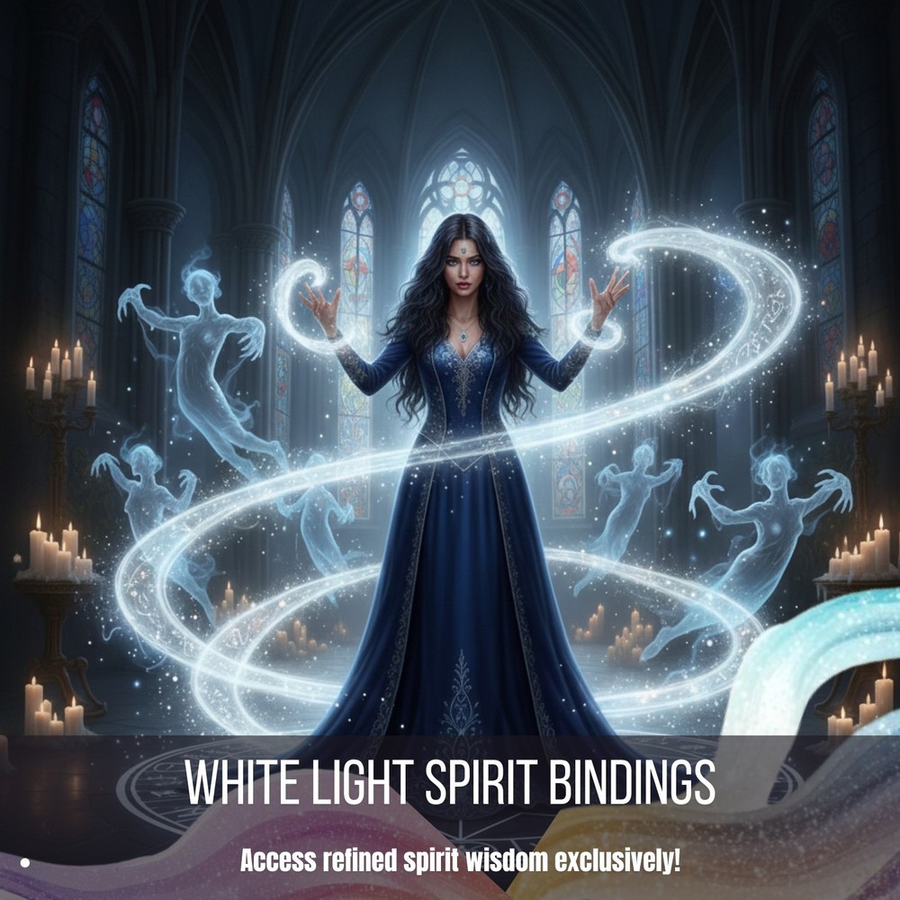 White Light Spirit Bindings – Exclusive Release from Madam Daria