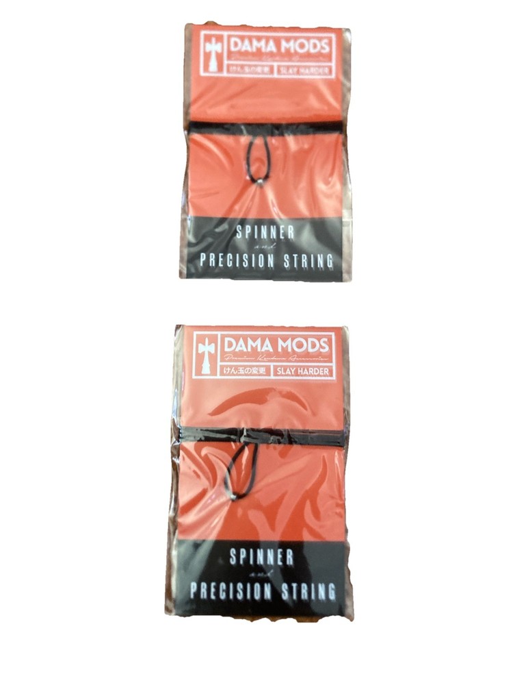 Dama Mods *Kendama* Spinner And Precision String—6 In Lot