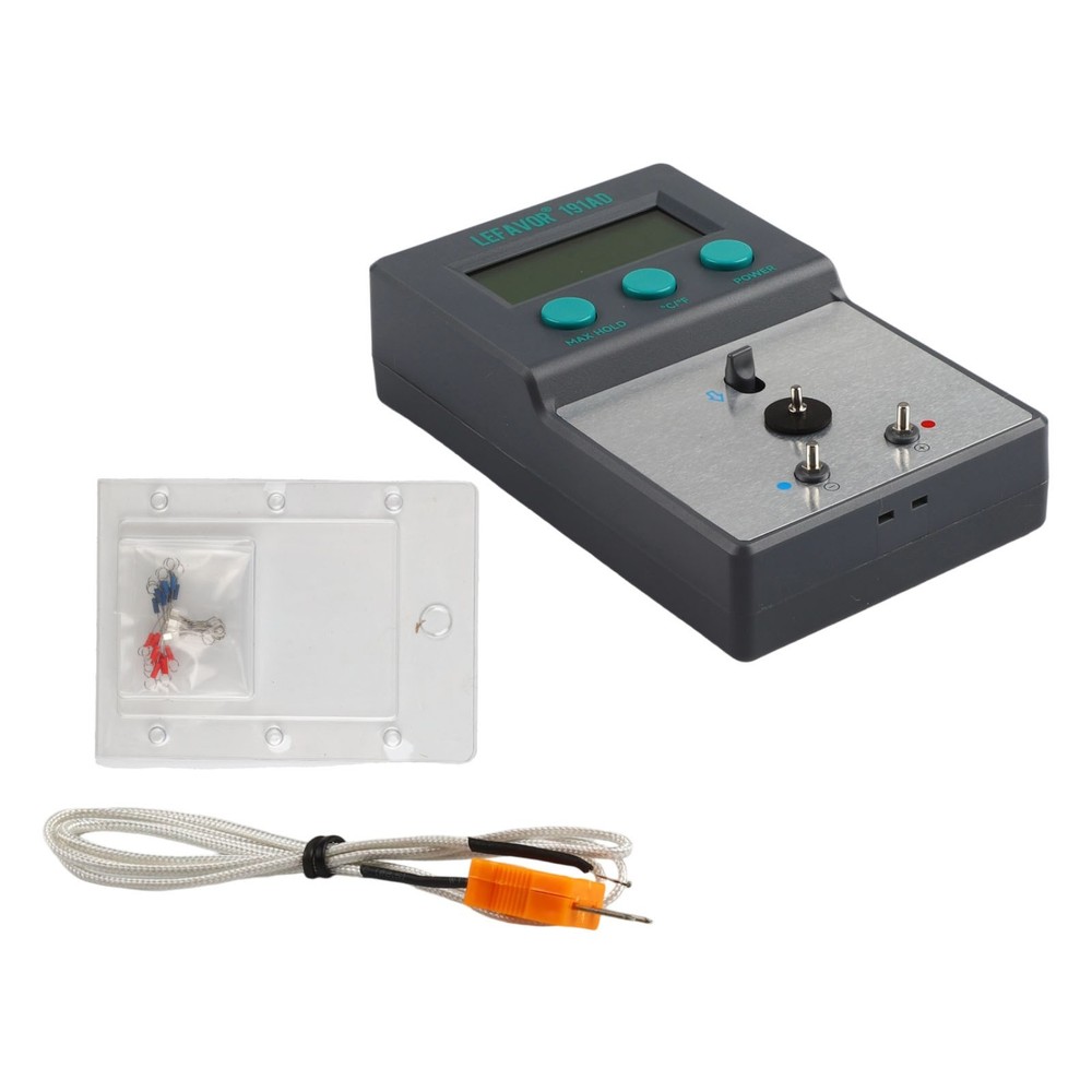 Solder Tip Thermometer With Customizable Shutdown Timer For Efficient Use