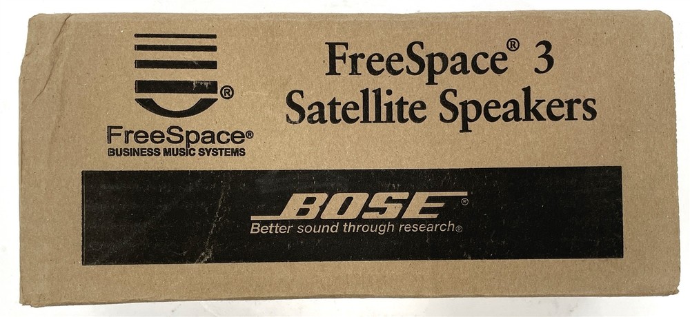 New Bose FreeSpace 3 Satellite Speaker Black