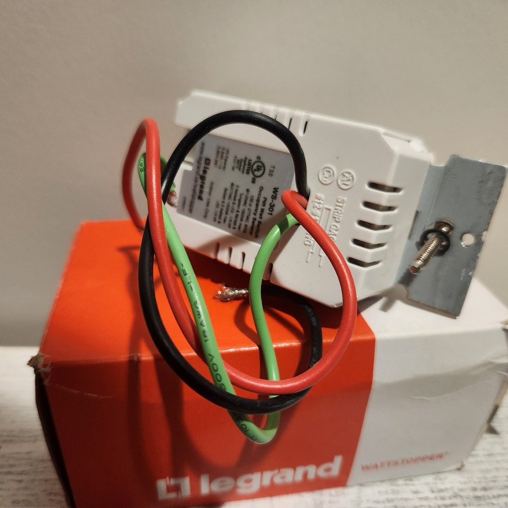 Legrand Wattstopper WS-301-B PIR Wall Switch Sensor