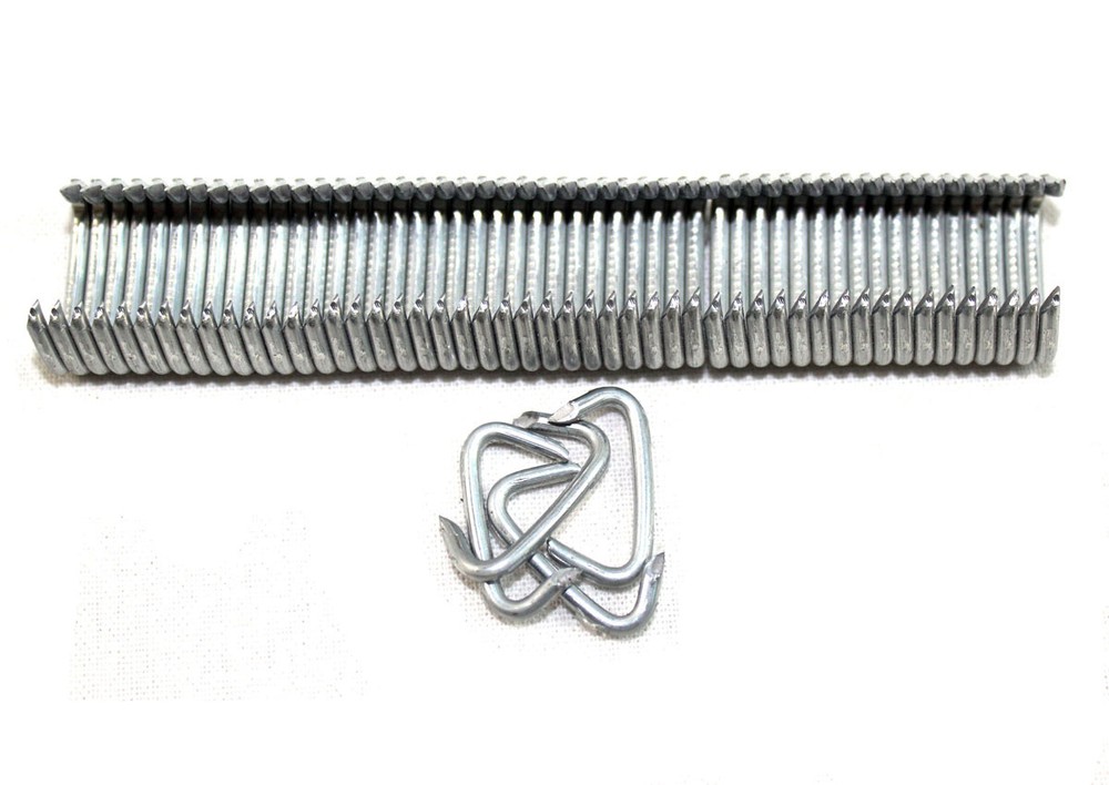 Hog Rings 9/16" Class I Galvanized 2500 pk.