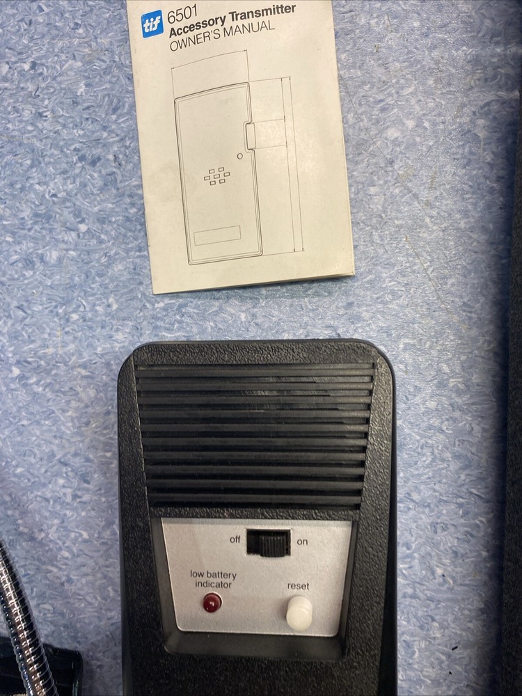 TIF 6500 Refrigerant / Halogen Leak Detector W Case No Transmitter