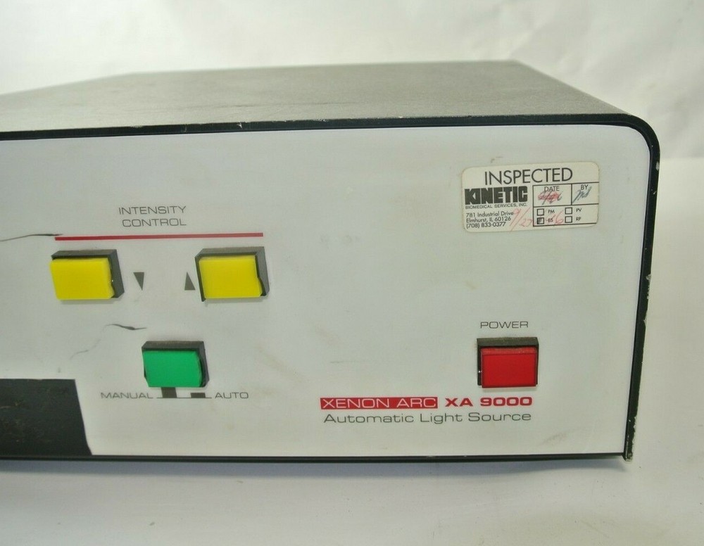 Xenon Arc XA 9000 Automatic Light Source - Tested!