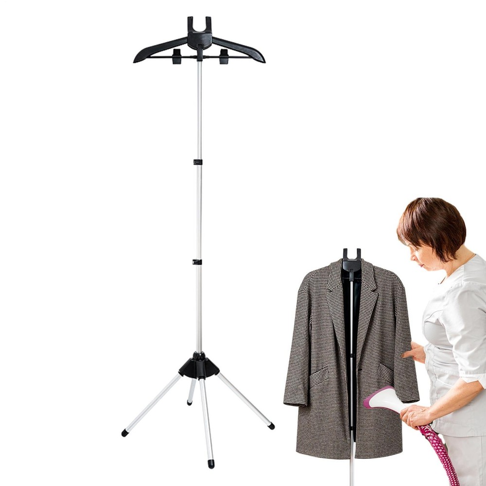 Steamer Stand For Clothes Folding Handheld Drying Rack Fabric Ironing Bracket