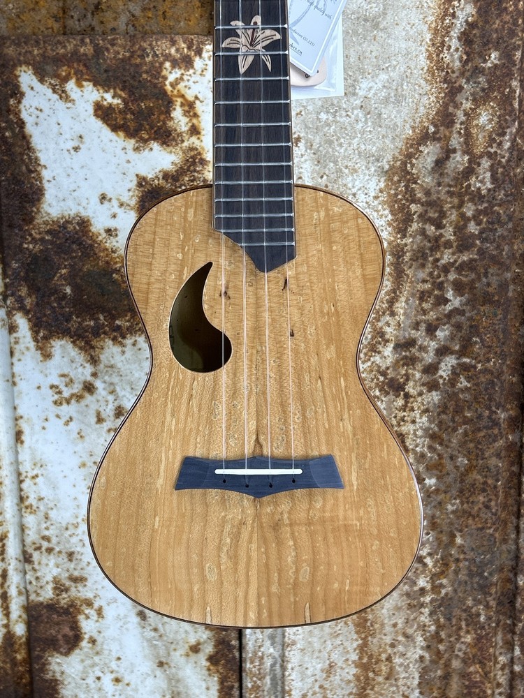 Snail Spalted Maple Gloss Concert Ukulele