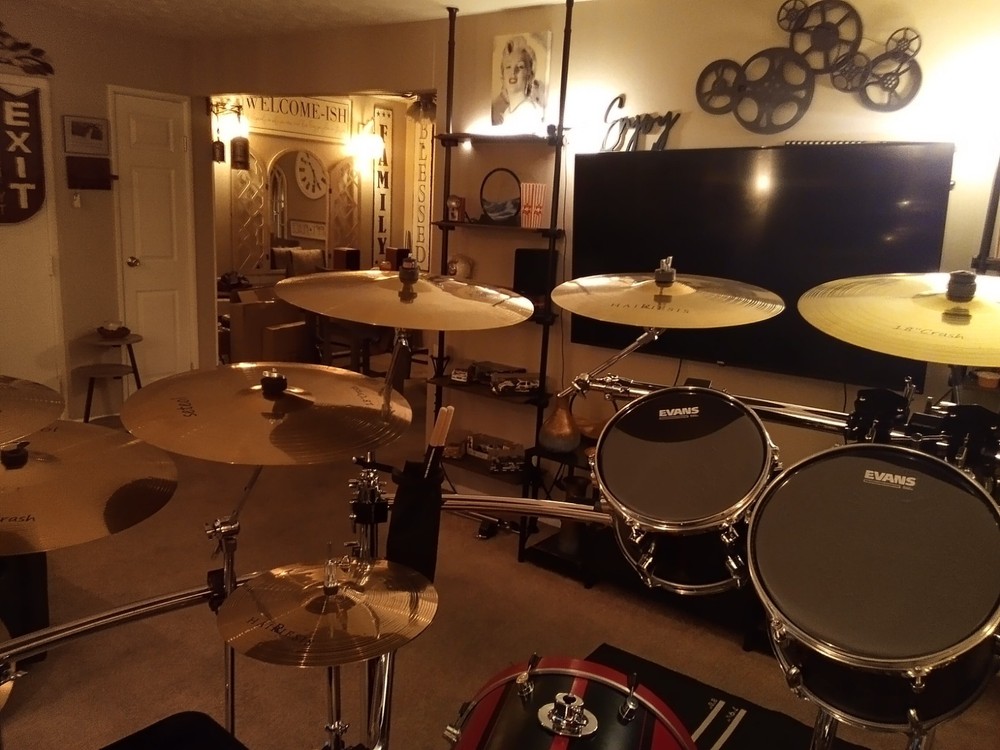 Full 8pc Pdp Custom Kit And Gibraltar Rack