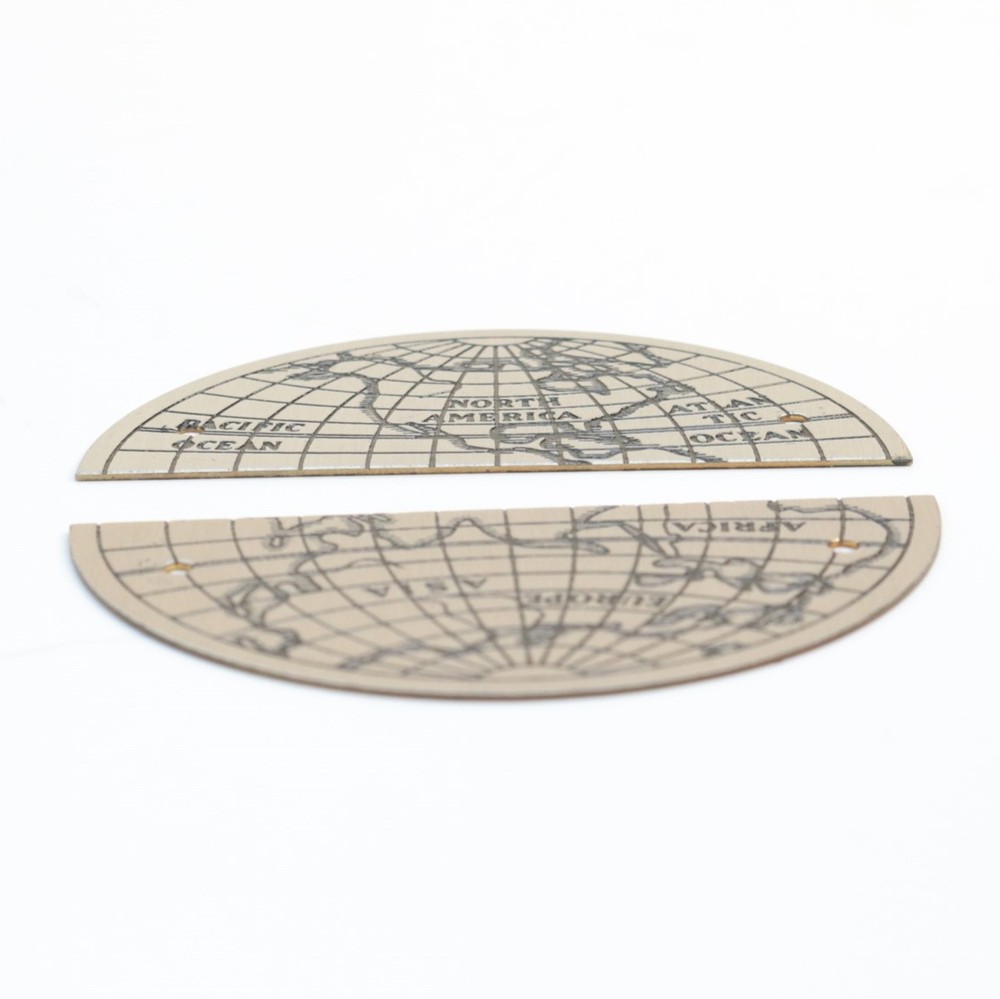 Clock Dial Decorations - Split World - RC1593