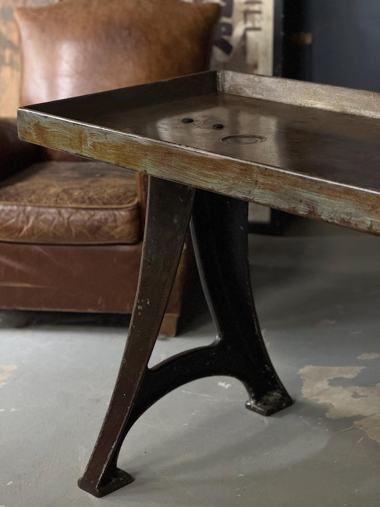 Antique Industrial Table