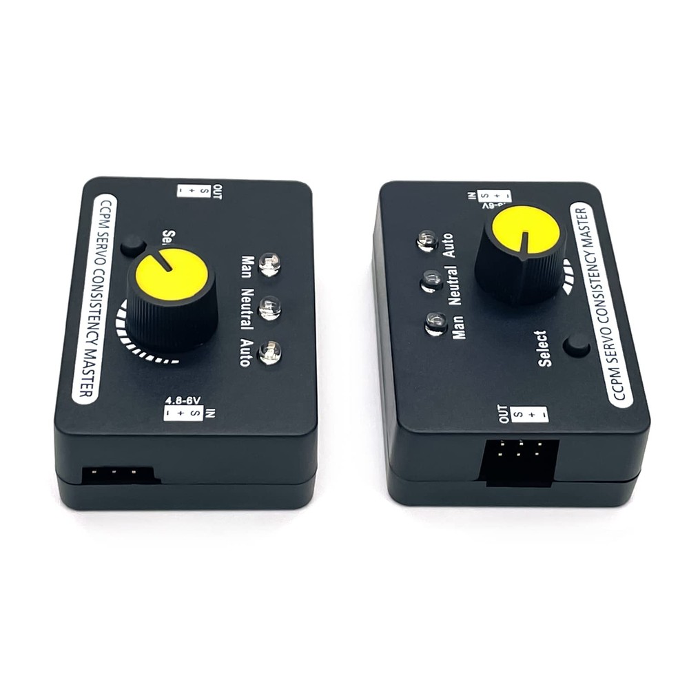 2Pack RC Servo Tester Centering Tool ESC Motor Checker Built in BEC 3CH High...