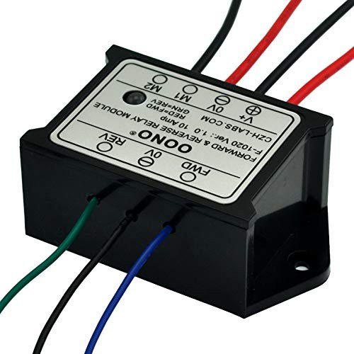 Forward and Reverse Relay Module for Motor/Linear Actuator, Reversing DC 12V