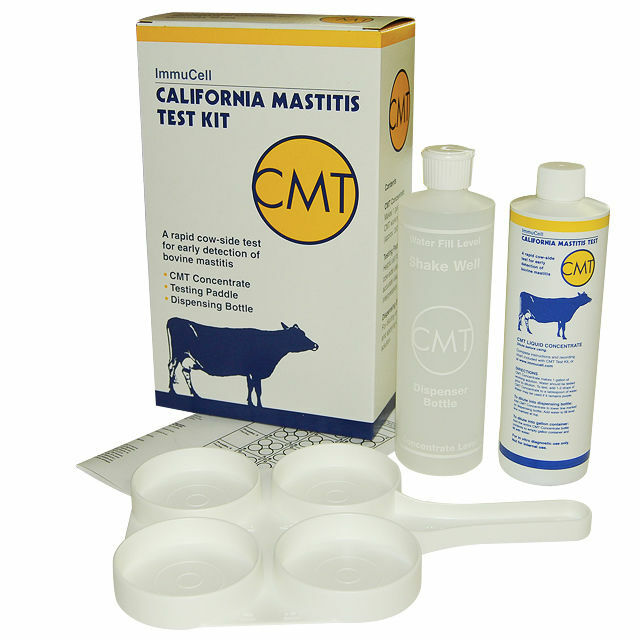 CMT Mastitis Test Kit Liquid Paddle Bottle Dairy Starter Kit Cattle