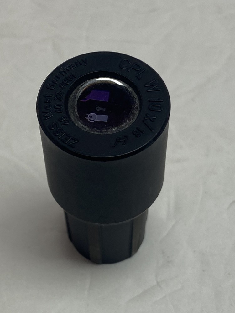 Zeiss microscope Objective CPL W 10x/18, West Germany