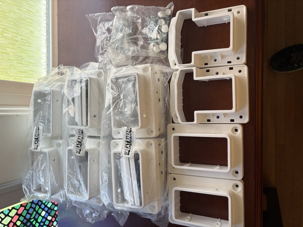 Deck railing brackets 4sets