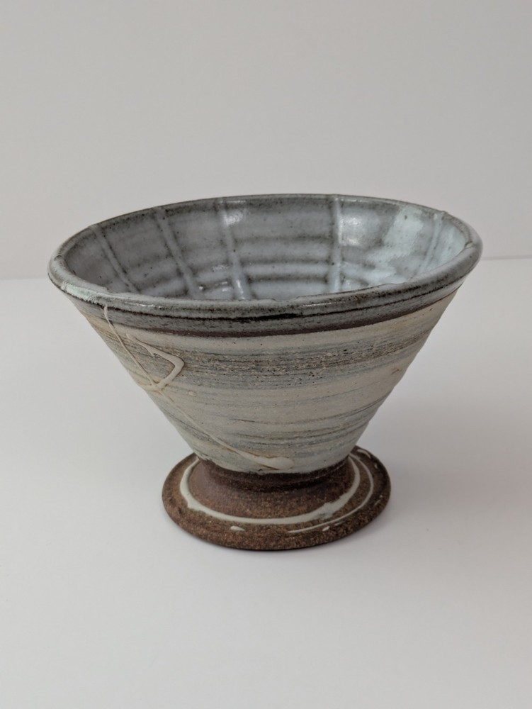 Art Pottery Ceramic Pour-Over Coffee Dripper Flat Bottom