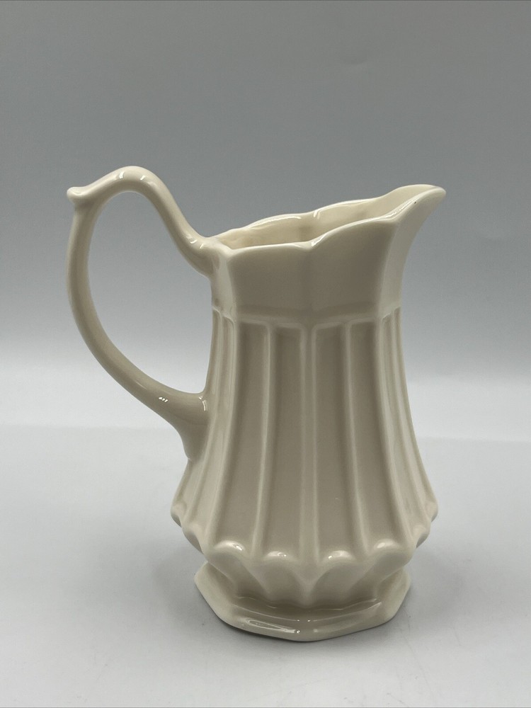 Vintage Thatcham Creamware Small Ivory Pitcher 4.5 Inch