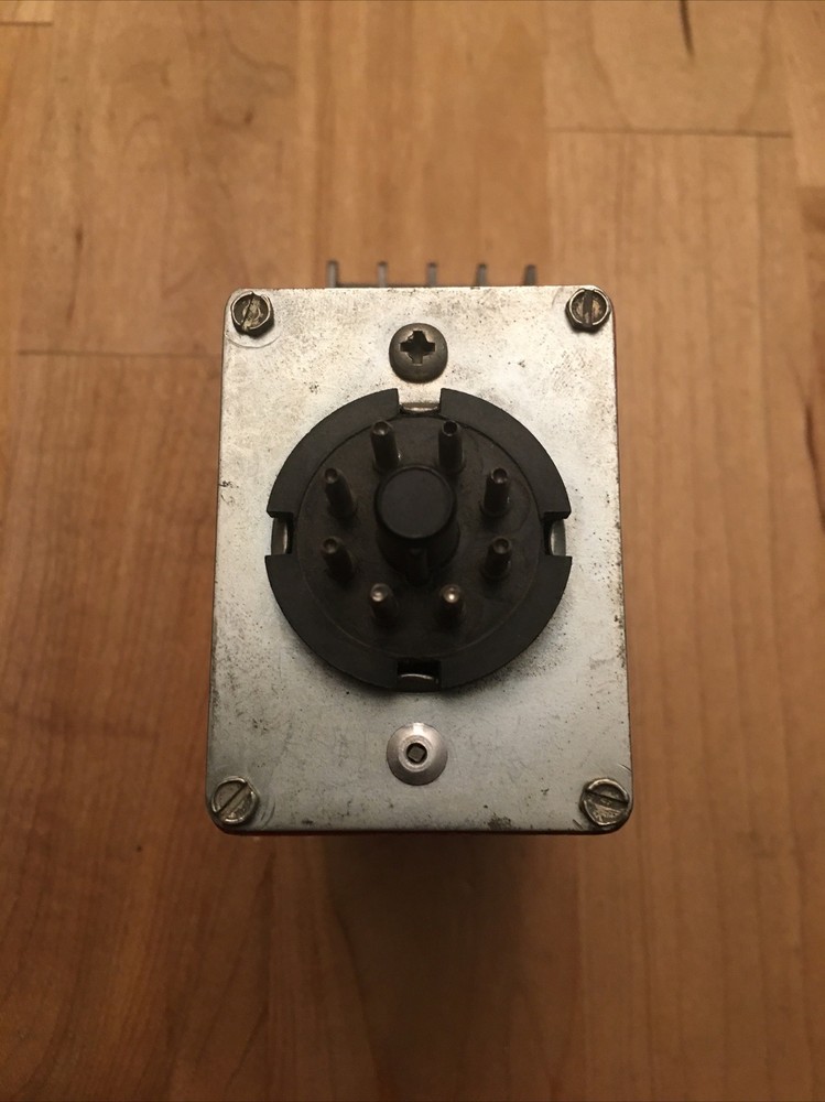 Geo.J.Meyer On-Delay Timer Relay 6710542 (.05-5 sec) 120VAC Tested