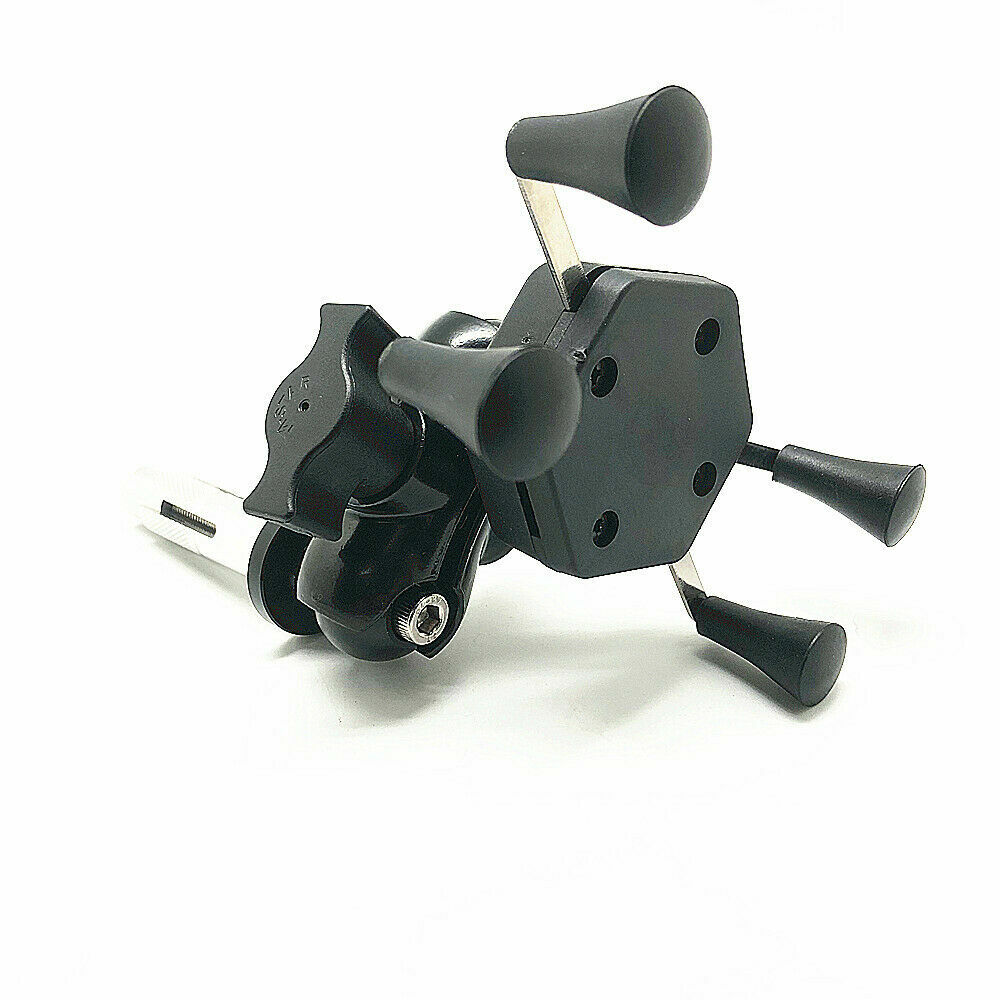 GPS Navigation Frame Phone Mount Holder Bracket Fork Stem Yoke 13-19MM