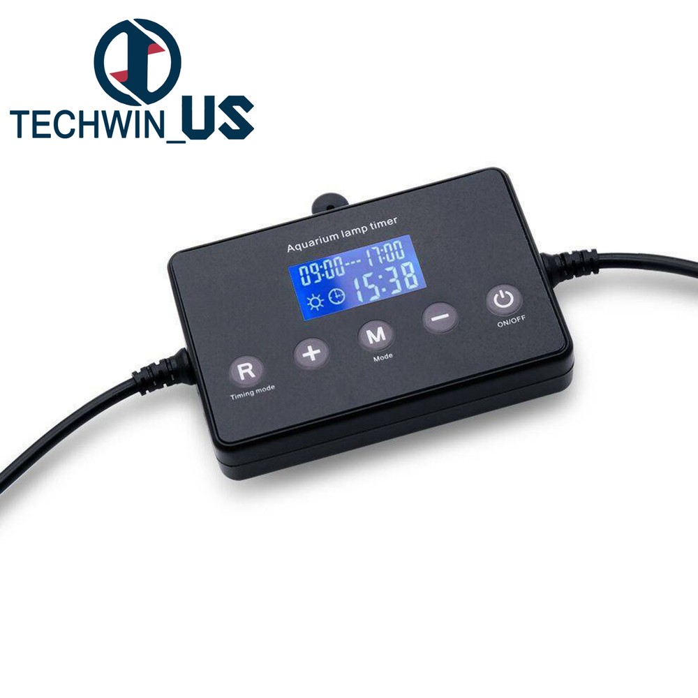 Aquarium LED Intelligent Light Controller Dimmer Timer Modulator for Fish Tank