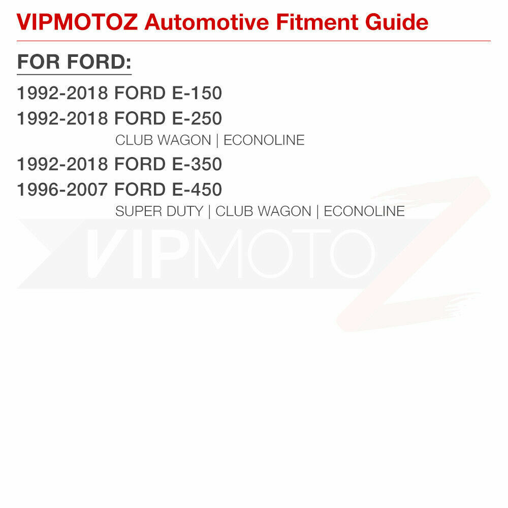 For Ford E150 E250 E350 E450 Econoline Van Bright White LED License Plate Light