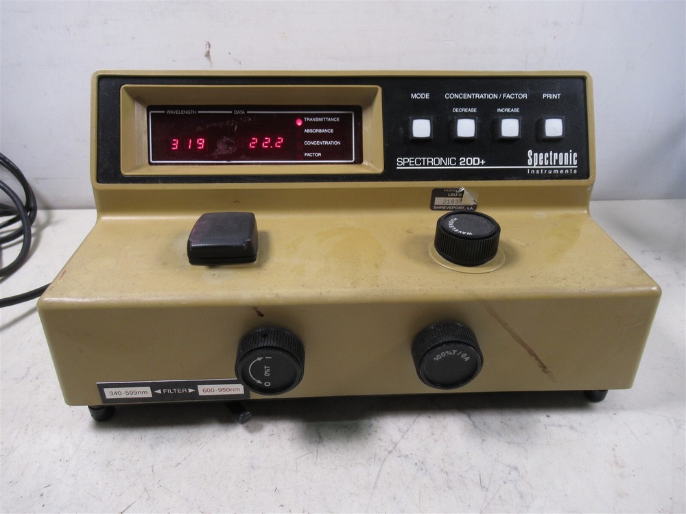 Spectronic 20D+ 333183 Spectrophotometer