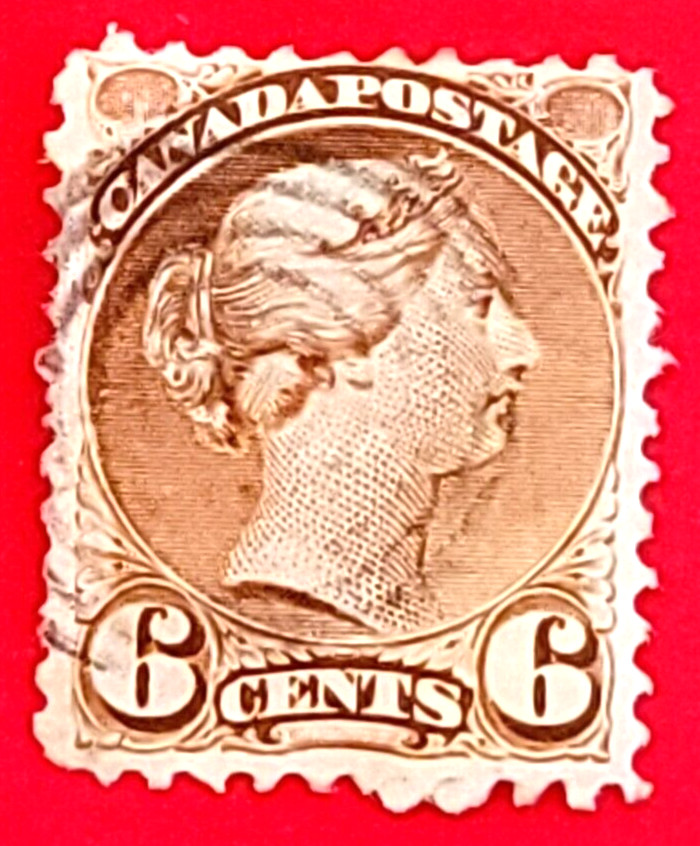 Canada Stamp #39 "Small Queen Issue" Used