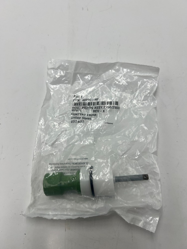 Hard Water Bypass Upper Piston Assembly 60090-HF 2750/2900