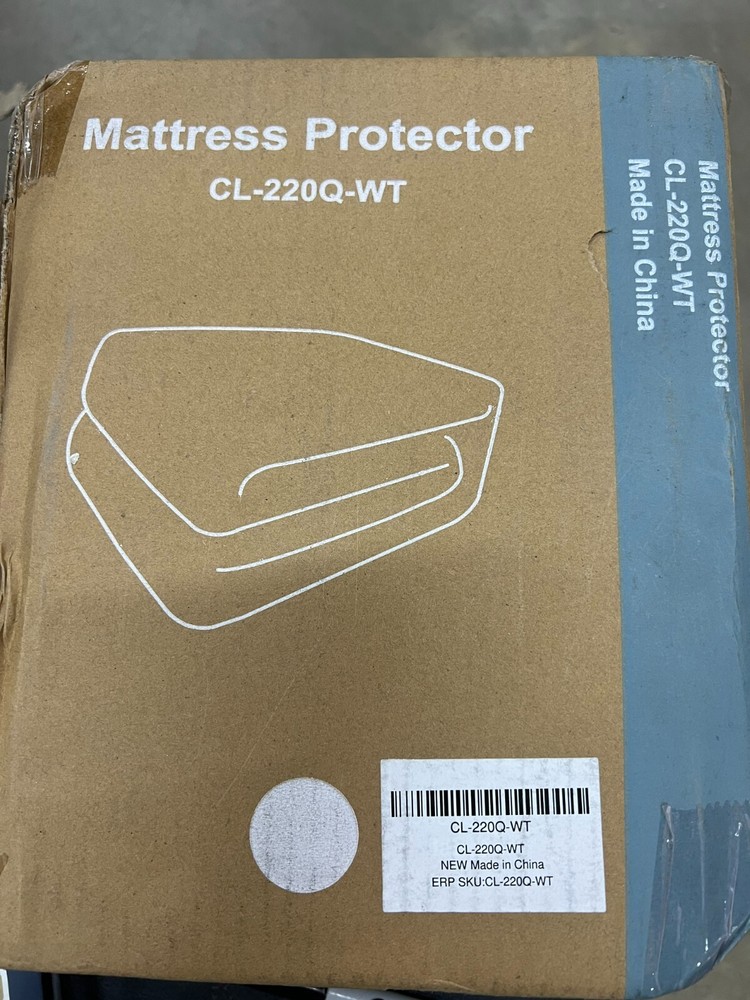 Sweet Crispy White Premium Bamboo Mattress Protector CL-220Q-WT