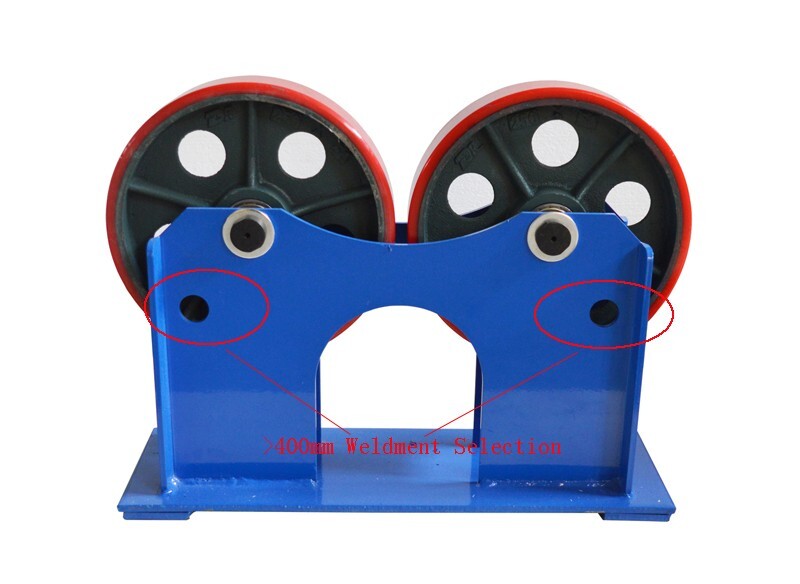 1T Welding Turning Rolls Digital Speed Display Linked Control Roller Rack Stand
