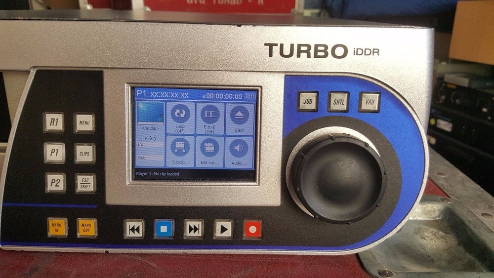 Grass Valley Turbo iDDR Intelligent Digital Disk Recorder W/ RESTORE DISK*CASED*