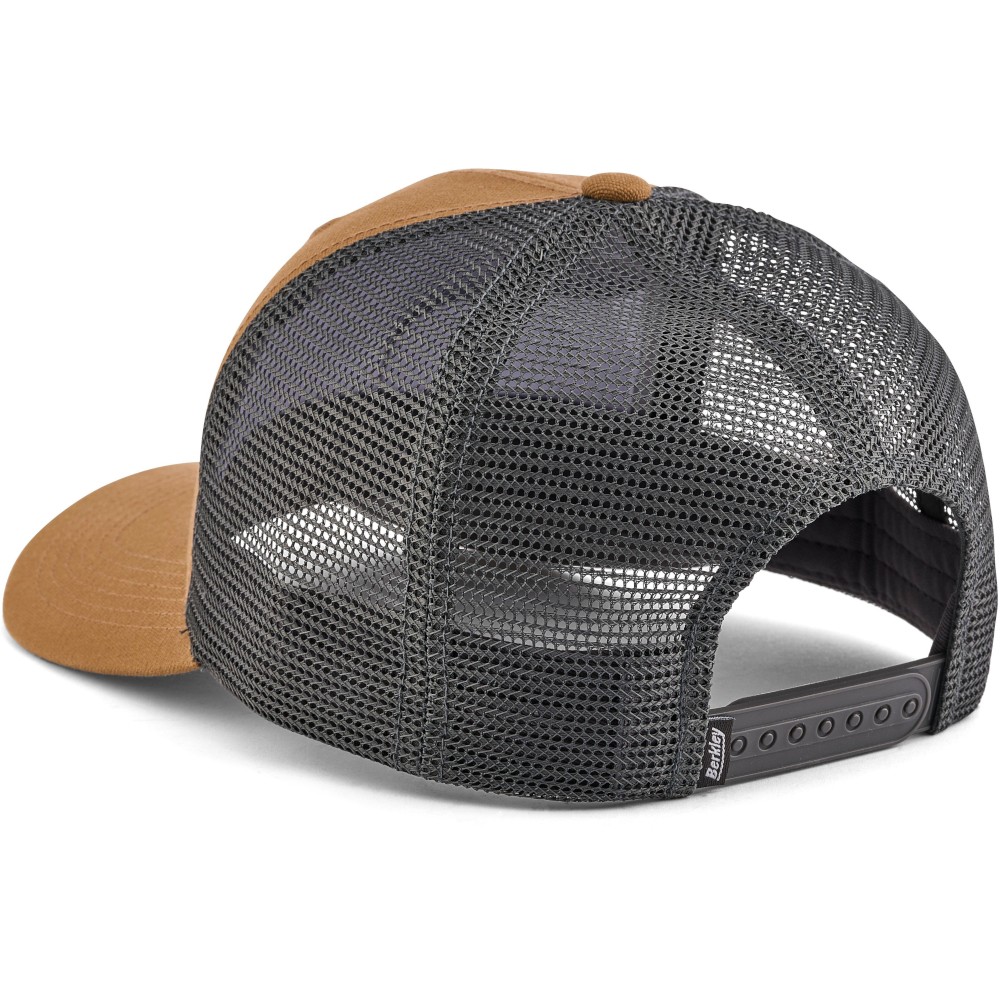 Berkley Striper Trucker Cap Brown Charcoal