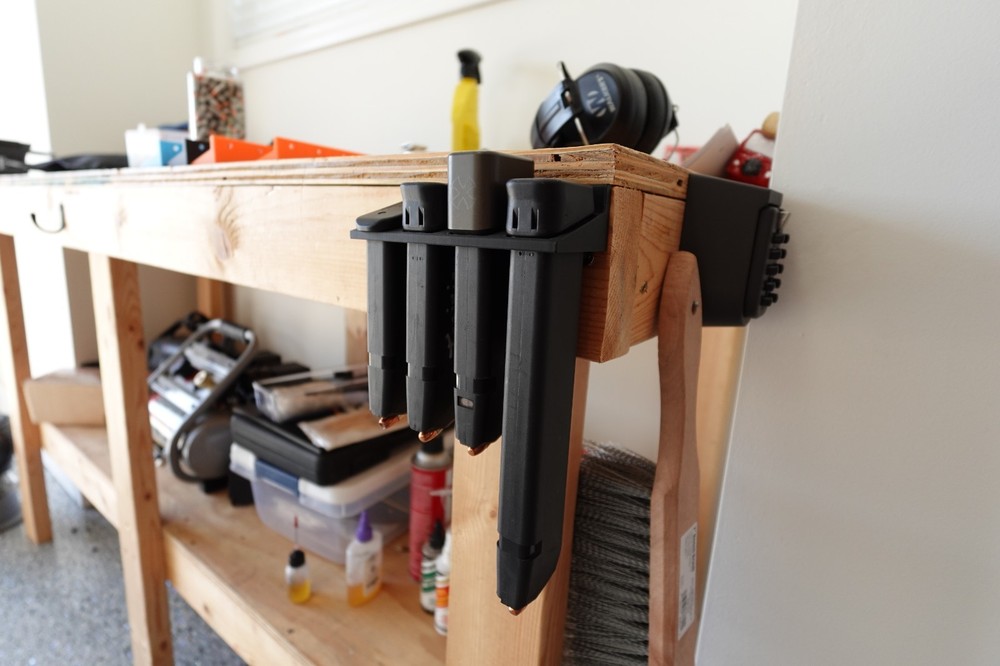 Universal Double Stack Magazine Wall Mount