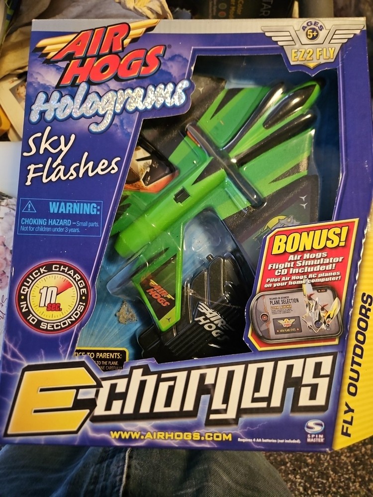 Air Hogs Holograms Sky Flashers RC Plane