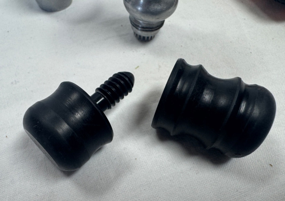 BILLIARD POOL CUE SHAPER / SCUFFER / TIP PICK + JOINT THREAD CAP + 2 PATCHES