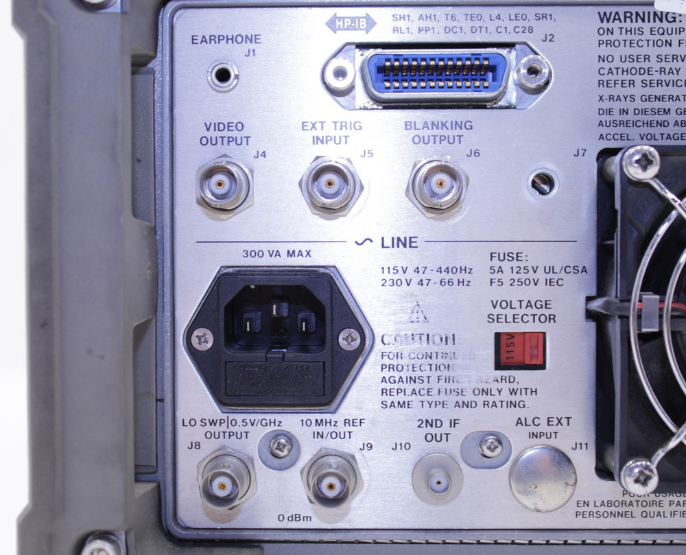 HP 8561B Spectrum Analyzer Power Tested Only
