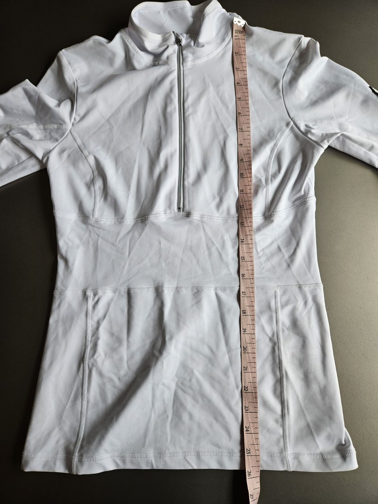 Jet Set Ski Base Layer White Long Sleeved Size 3