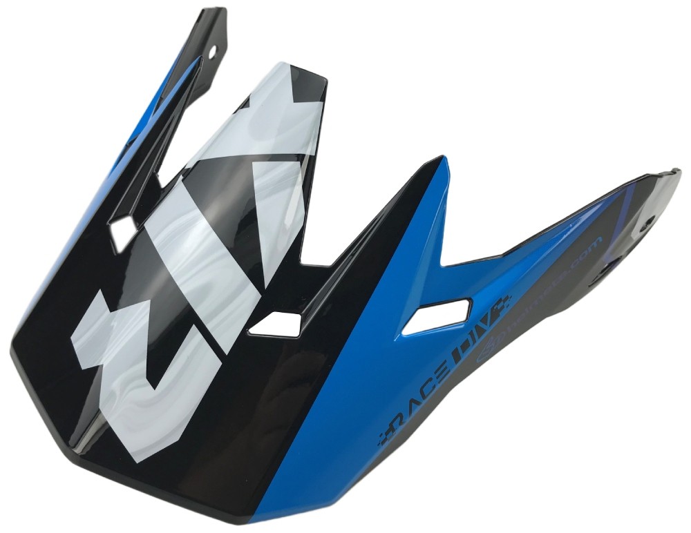 FXR 6D ATR-2 Helmet Visor/Peak Nightfall