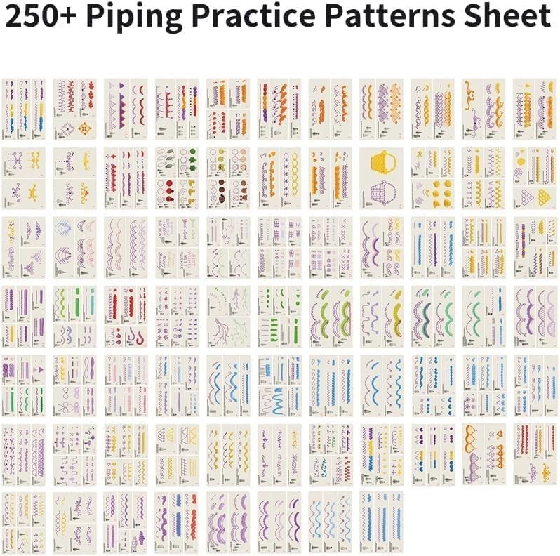 250+ Pattern Waterproof Practice Sheets