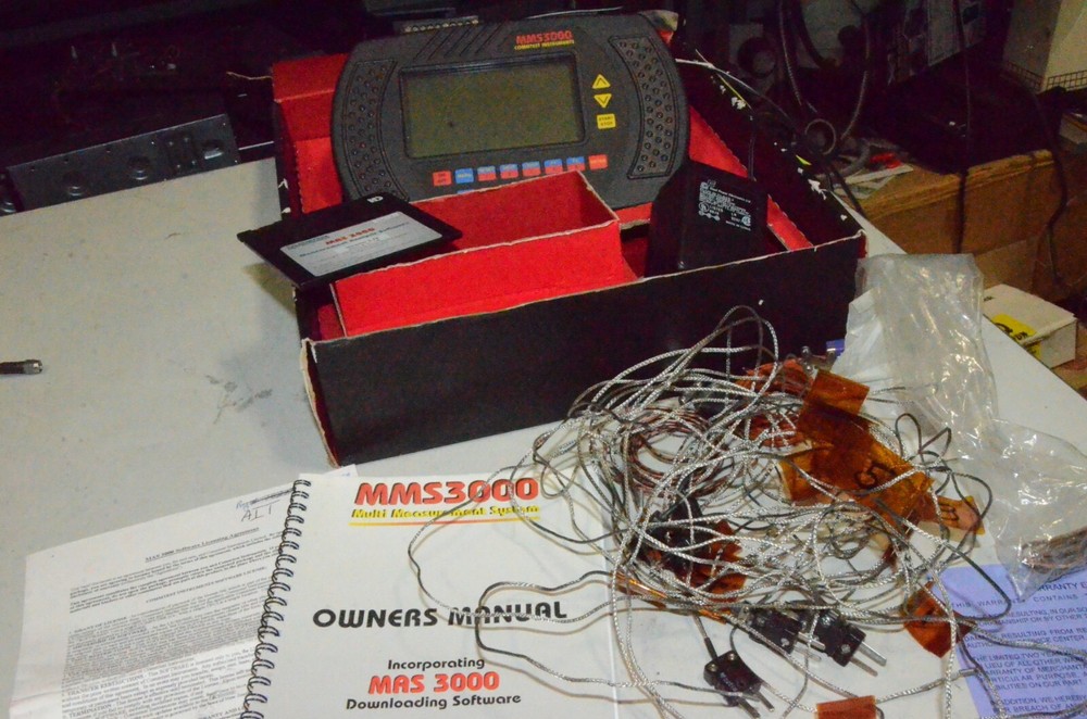 CommTest MMS3000 T6V4 Data Logger Graphing Measurement System & Software Disc