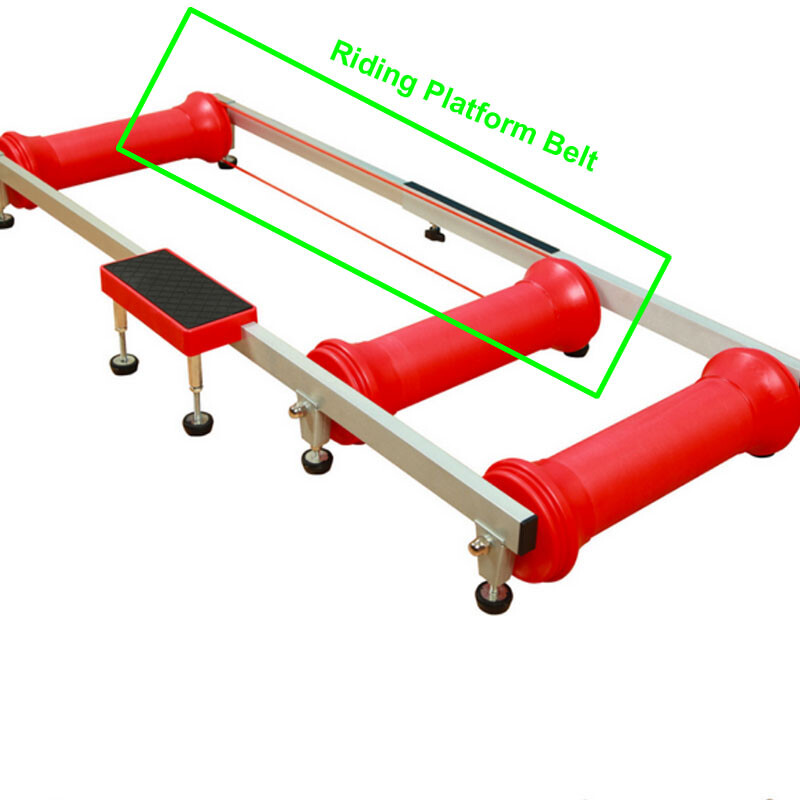 1PC Riding Cycling Training Table Transmission Roller Platform PU Belt 5MM 192CM