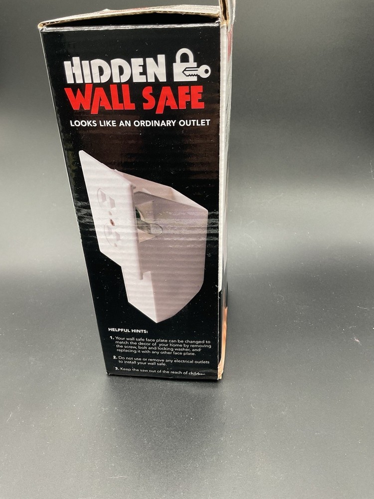 Hidden Wall Outlet Safe